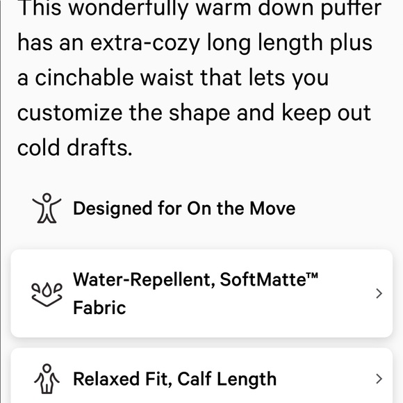NWT LULULEMON Wunder Puff Jacket long size 4 bold beige PERFECT SIZE 4 gorgeous - Picture 7 of 9